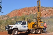 Rotary air blast by contractor in Cloncurry, May 2013